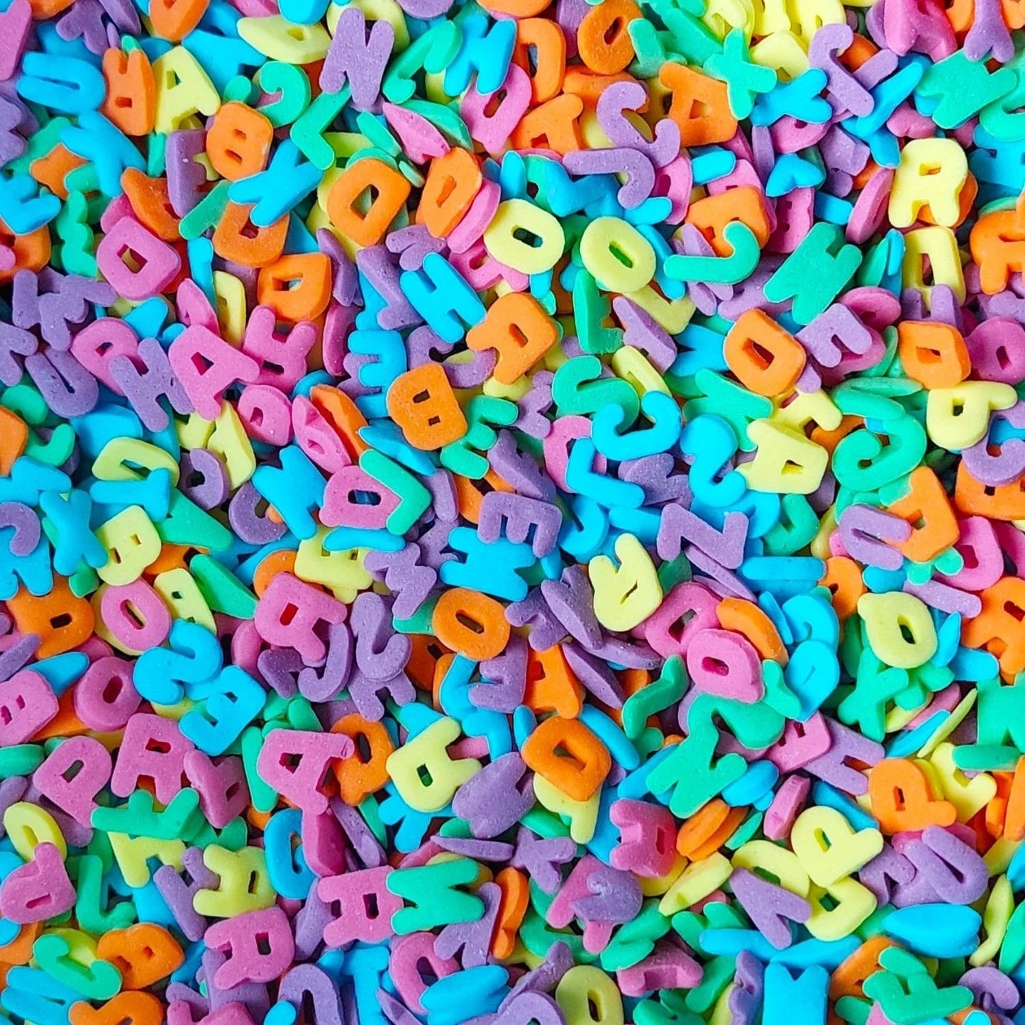 Zuckerdekoration Buchstabenspass 45g - Glutenfrei