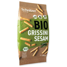 Grissini Sesam (Mini-Suppenstangen) Bio - Glutenfrei