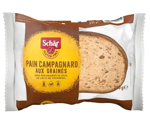 Pain Campagnard Mehrkornbrot 250gr - Glutenfrei