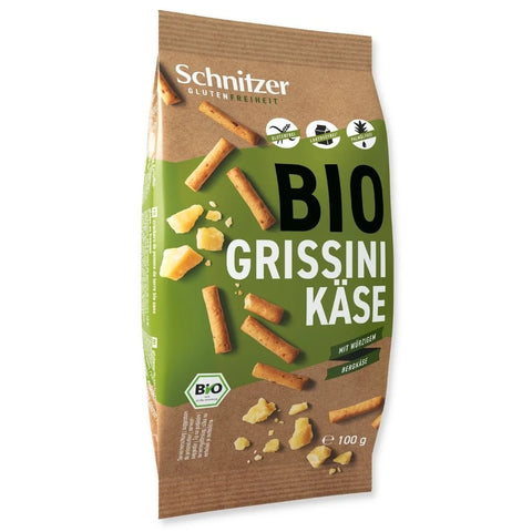 Grissini Käse (Mini-Suppenstangen) Bio - Glutenfrei