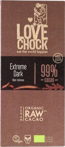 Schokolade extra dunkel 99% Bio - Glutenfrei