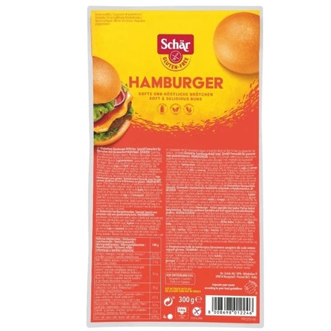 Hamburgerbrötchen 4 Stück - Glutenfrei