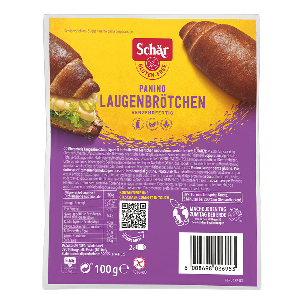 Laugenbrötchen - glutenfrei
